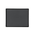 10x12x1 Black Melamine Tray